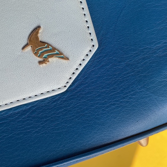 One Odd Bird Wippoorwill Leather Clutch - Picture 3 of 12